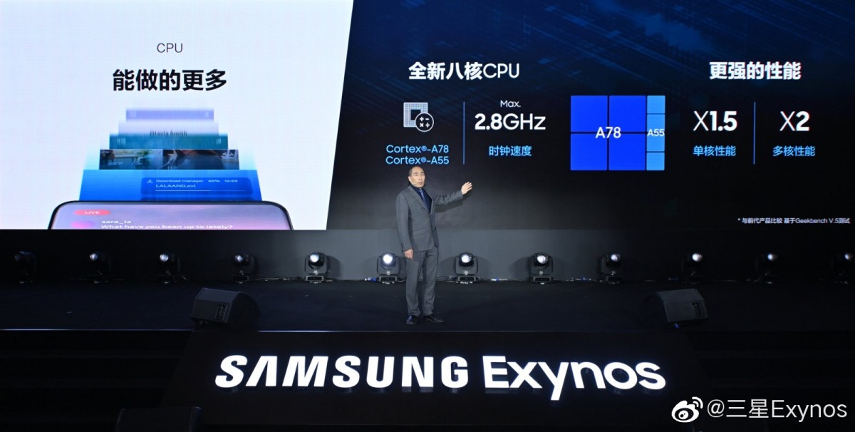 Exynos 1080 chính
thức ra mắt: Chip 5nm đầu tiên của Samsung, hiệu suất đa lõi
mạnh hơn gấp đôi thế hệ trước