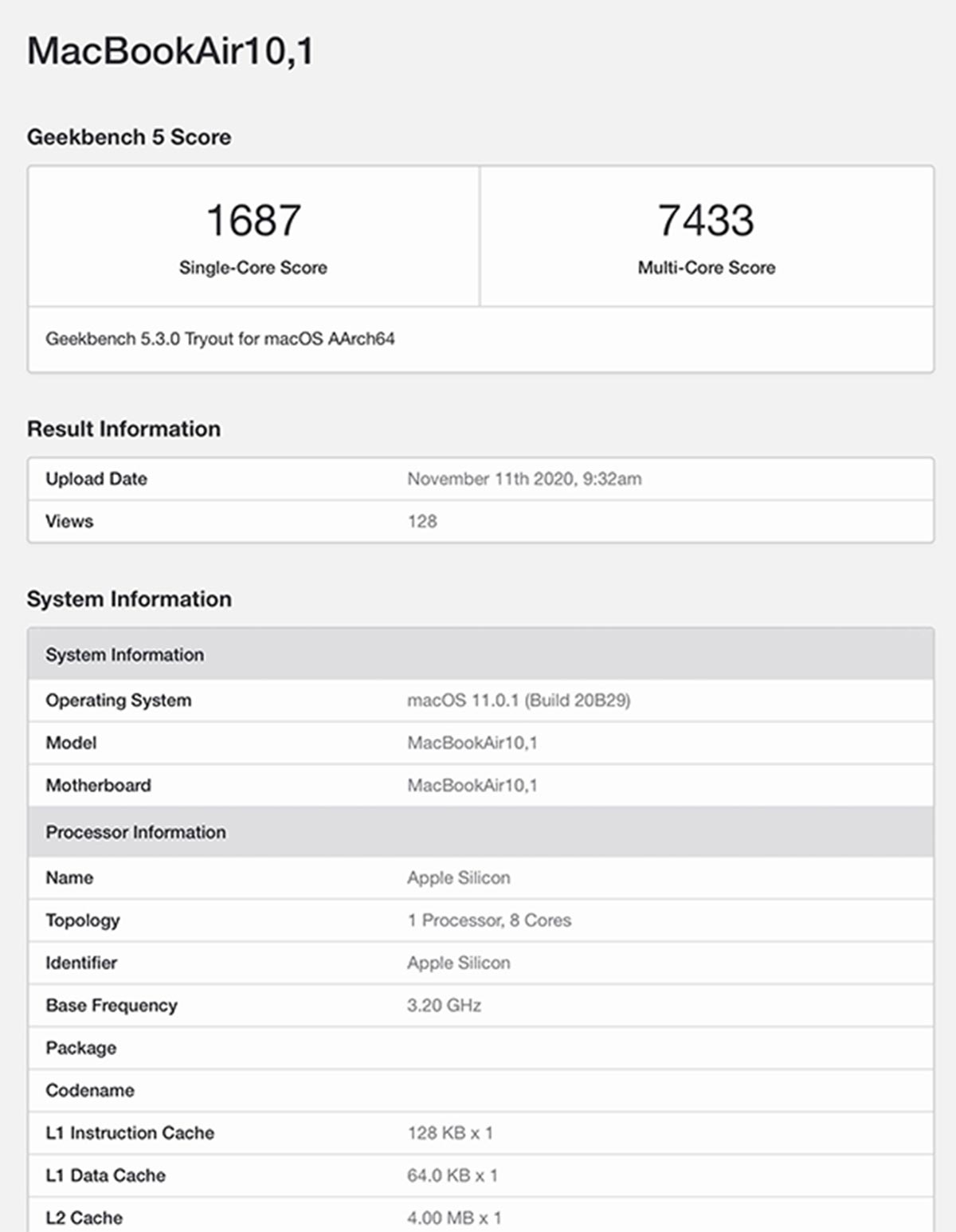 Chip Apple M1 trên
MacBook Air giá 999 USD đánh bại chip Core i9 trên MacBook
Pro giá 2799 USD