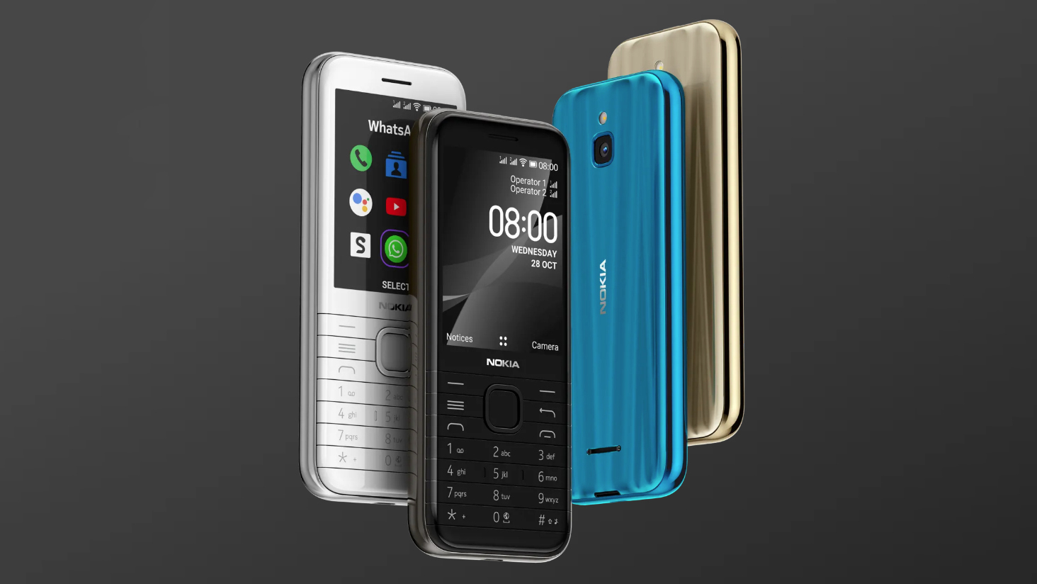 HMD Global hồi sinh
bộ đôi Nokia 6300 và Nokia 8000 với thiết kế mới, hỗ trợ 4G,
giá lên tới 2.2 triệu đồng