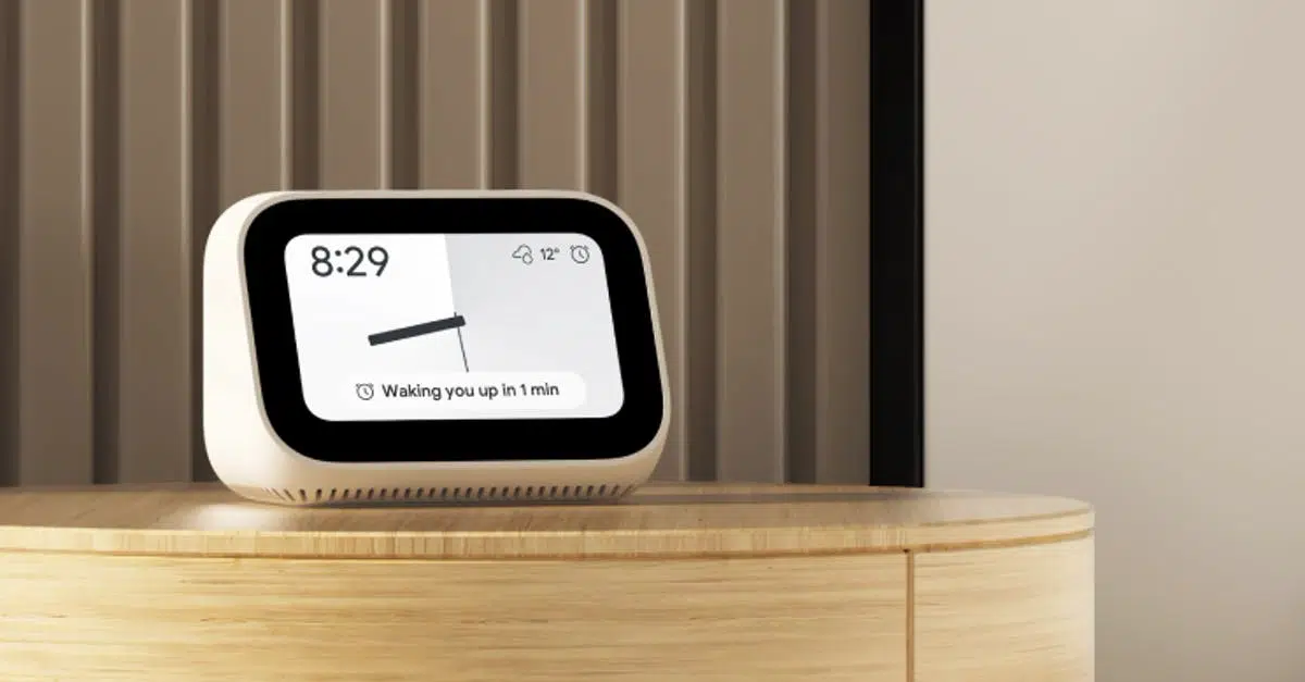 Mi Smart Clock: đồng
hồ báo thức thông minh của Xiaomi, màn hình cảm ứng 3,97
inch, hỗ trợ Google Assistant, giá 1,4 triệu đồng