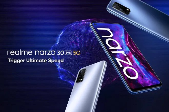 Realme ramắt Narzo 30
series: Màn hình 120Hz, hỗ trợ 5G, pin khủng,giá từ 3.2
triệu đồng