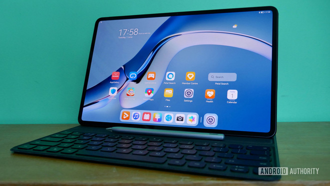 Máy tính bảng đầu
tiên chạy HarmonyOS của Huawei có giao diện rất giống với
iPad