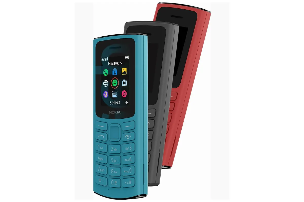 Nokia 1104G và Nokia
105 4G ra mắt với thiết kế mới