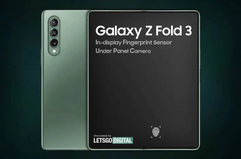 Samsung Galaxy Z Fold
3 sẽ được nâng cấp lớn với camera và cẩm biến vân tay ẩn
dưới màn hình