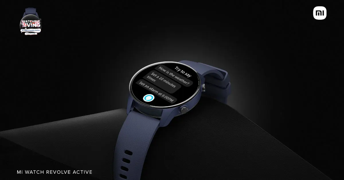 Xiaomi ra mắt Mi
Watch Revolve Active với GPS tích hợp, có đo SpO2, pin 14
ngày, giá chỉ hơn 3 triệu đồng