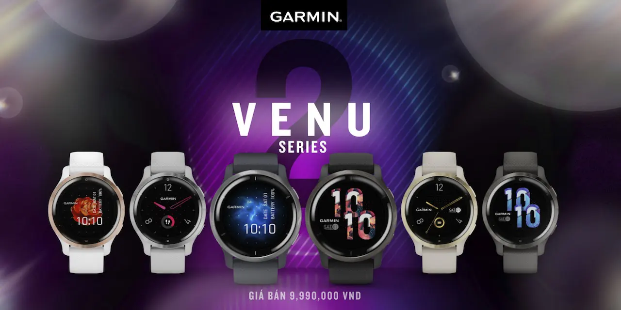 Garmin ra mắt Venu 2
và Venu 2S: Nhiều màu sắc lựa chọn, nâng cấp màn hình AMOLED
độ phân giải cao, hỗ trợ hơn 75 bài tập có hình động để tự
tập tại nhà