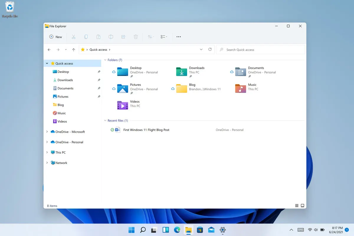 Microsoft ra mắt
phiên bản Windows 11 Preview, có thể tải về ngay bây giờ