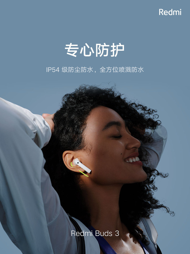 Xiaomi ra mắt tai
nghe không dây giá rẻ: Thiết kế giống AirPods, chống nước
IP54, pin 20 giờ, giá chỉ 550K