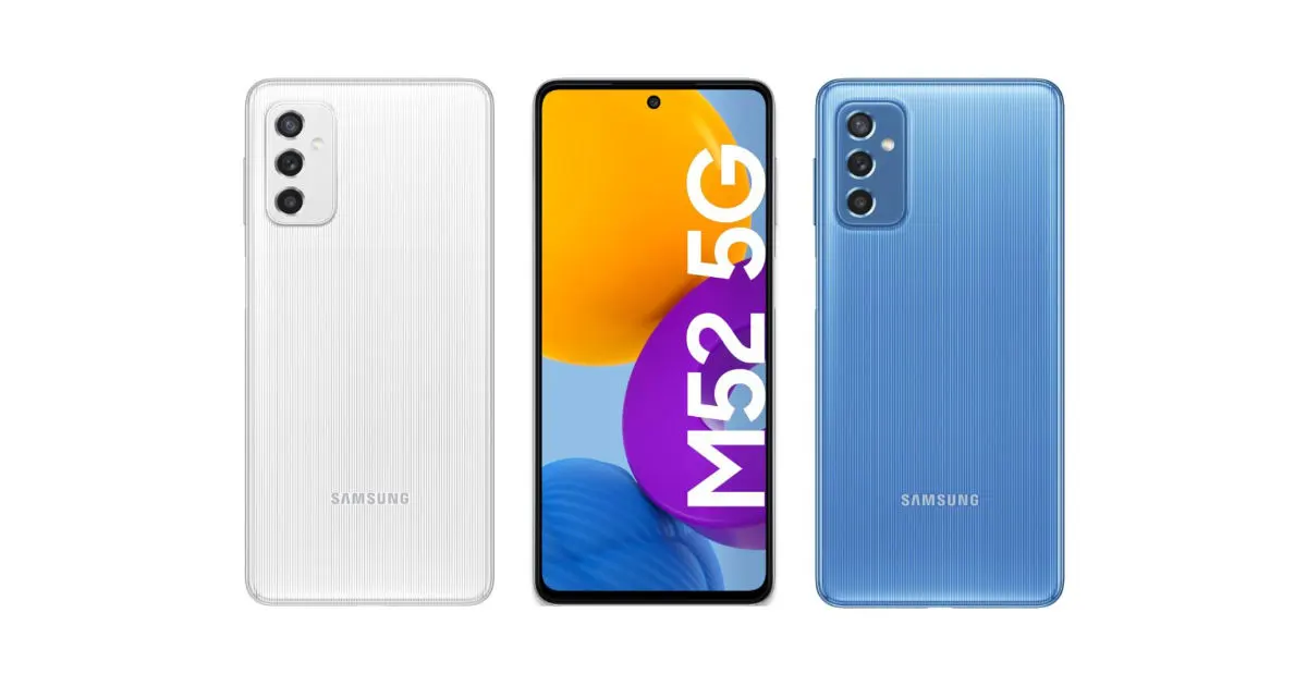Samsung ra mắt Galaxy
M52 5G: Màn hình AMOLED 120Hz, Snapdragon 778G, pin 5000mAh,
giá từ 8.2 triệu đồng