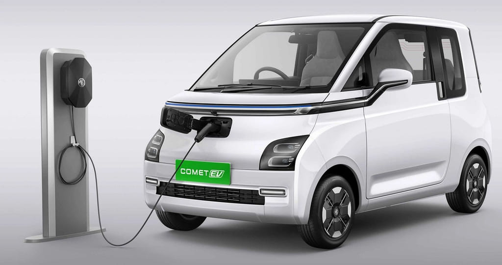 MG COMET EV -
mẫu xe điện mini gây sốt tại Ấn Độ với phạm vi hoạt động 230
km, giá chỉ hơn 200 triệu đồng, sẽ về Việt Nam trong thời
gian tới?