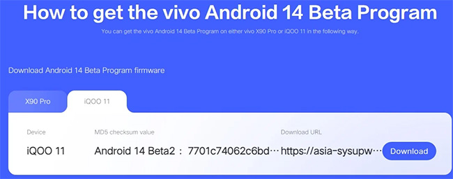 Hướng dẫn cài đặt
Android 14 Beta cho các thiết bị được hỗ trợ ngoài Google
Pixel 