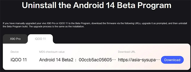 Hướng dẫn cài đặt
Android 14 Beta cho các thiết bị được hỗ trợ ngoài Google
Pixel 