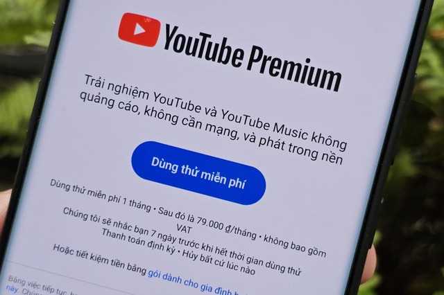 Hướng dẫn đăng ký
YouTube Premium  chính chủ siêu rẻ ngay tại Việt Nam, giá
chỉ từ 25.000Đ/tháng