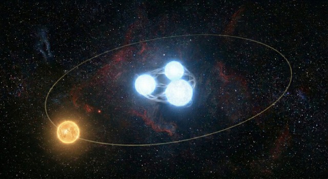 Phát hiện hệ bốn sao TIC 120362137: Vũ điệu chật chội phá vỡ các giới hạn vật lý thiên văn