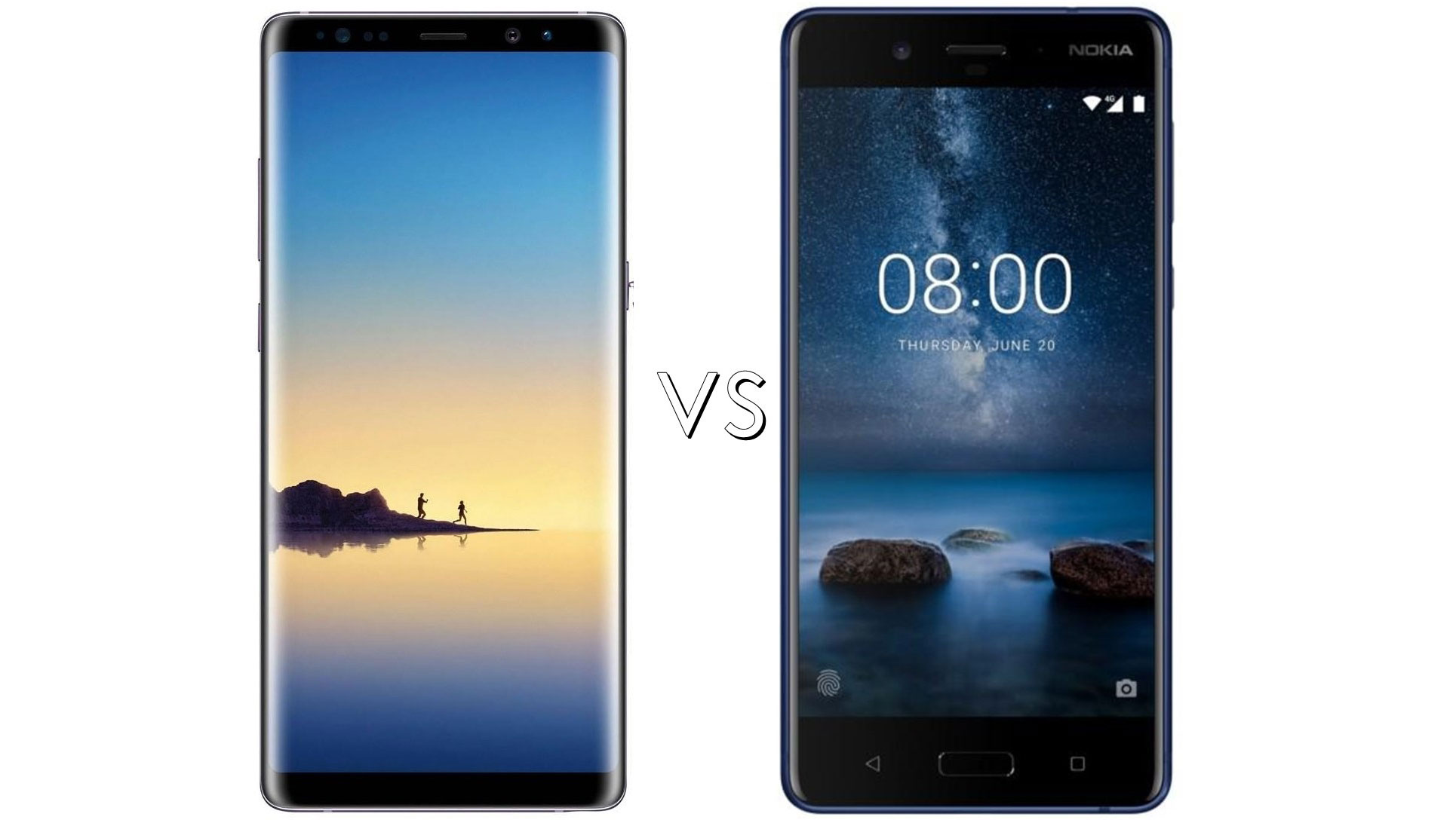 So sánh cấu hình Samsung Galaxy Note 8 và Nokia 8