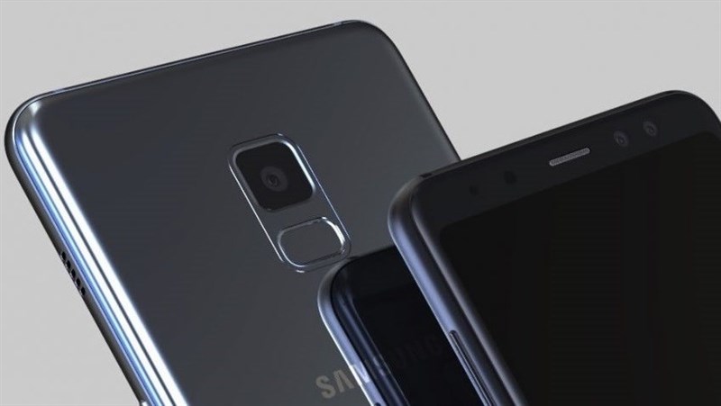Samsung Galaxy A7 2018 lộ ảnh thực tế với màn hình vô cực Infinity Display và camera selfie kép