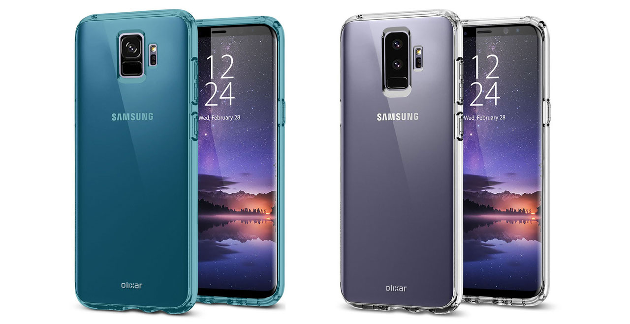 Tiếp tục lộ ảnh render Samsung Galaxy S9, S9 Plus thông qua ốp lưng của hãng sản xuất phụ kiện Olixar