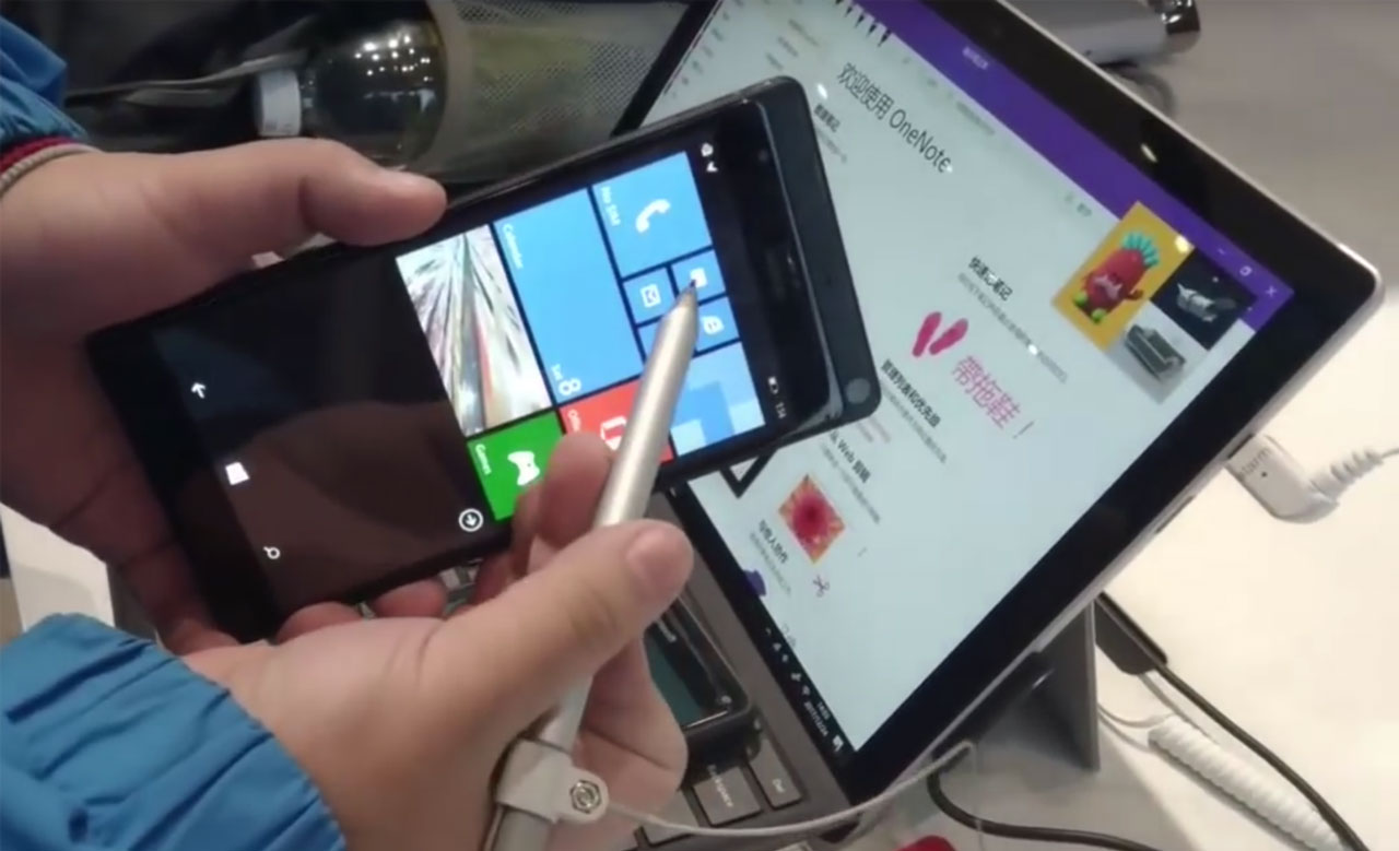 Lộ diện video về nguyên mẫu smartphone Lumia Hapanero với bút Surface Pen