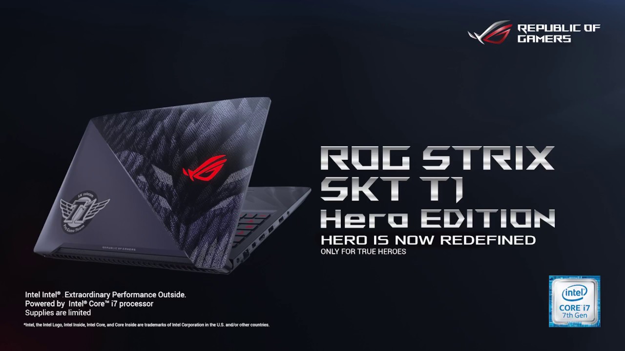 CES 2018: ASUS ra mắt mẫu laptop chơi game ROG Strix SKT T1 Hero Edition cấu hình khủng, đặc biệt có chữ ký của Faker