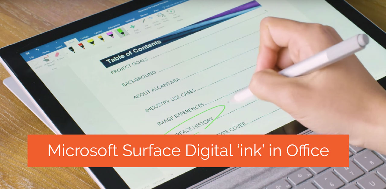 [Microsoft Build 2018] Microsoft công bố Project Ink, cung cấp cho các ứng dụng khả năng nhận diện chữ viết tay