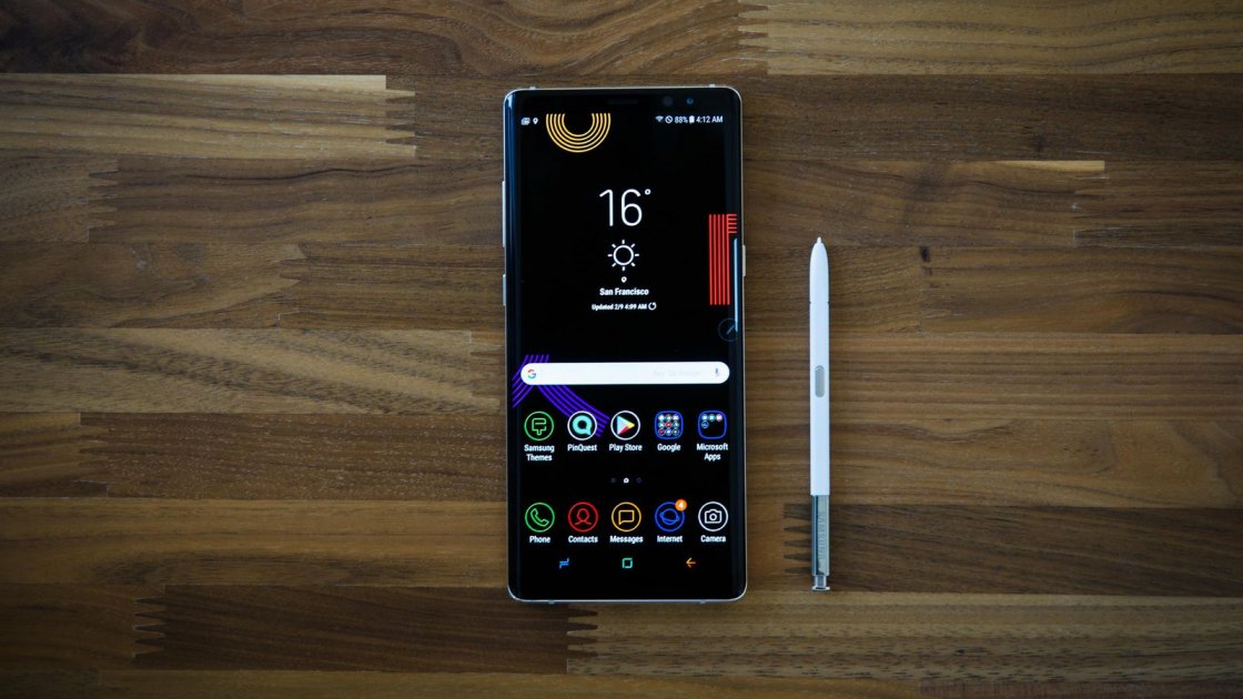 Samsung Galaxy Note 9 lộ hình ảnh thiết kế cho thấy sẽ có viền mỏng hơn cả Note 8