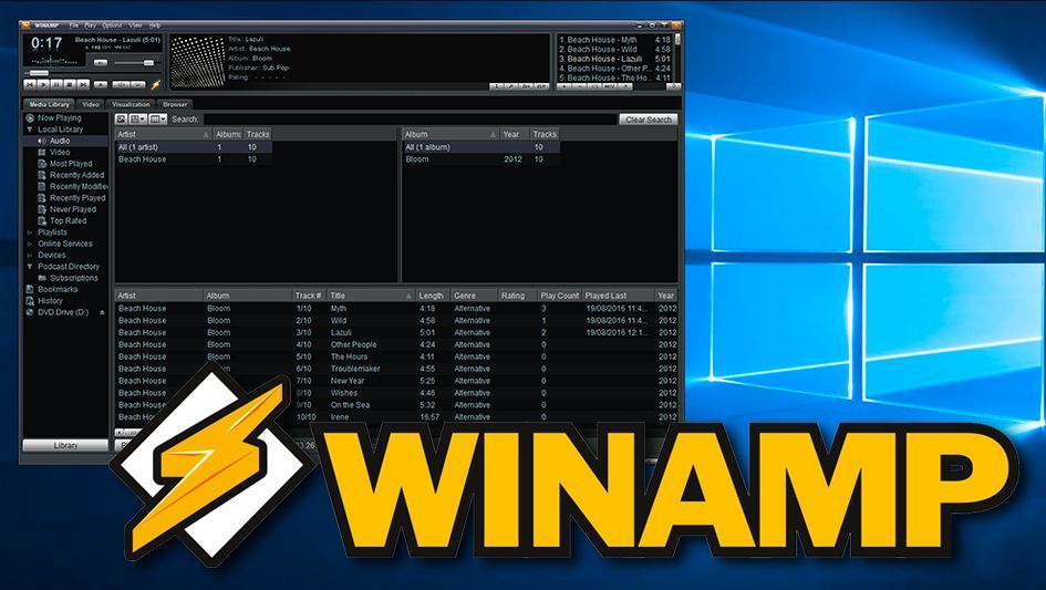Ứng dụng nghe nhạc Winamp huyền thoại một thời bất ngờ tái xuất sau 4 năm với phiên bản 5.8