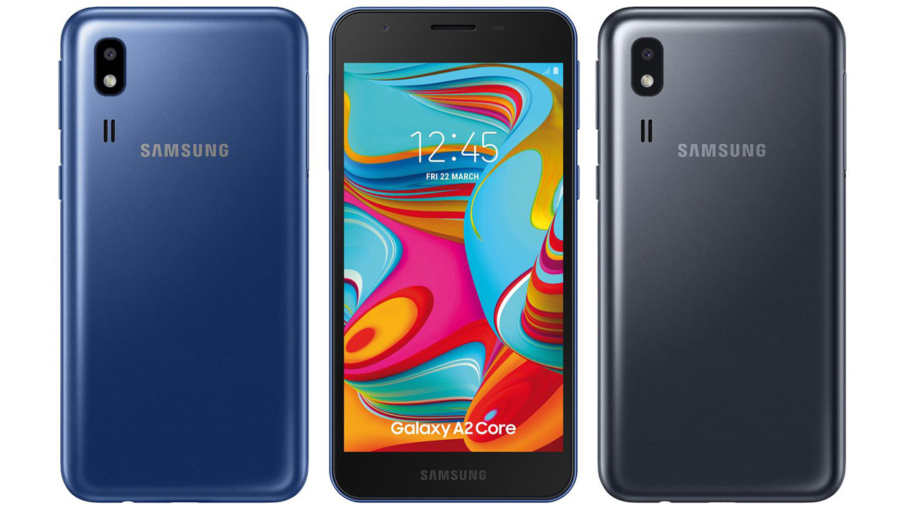 Lộ toàn bộ thông số cấu hình của Galaxy A2 Core smartphone Android Go kế tiếp của Samsung