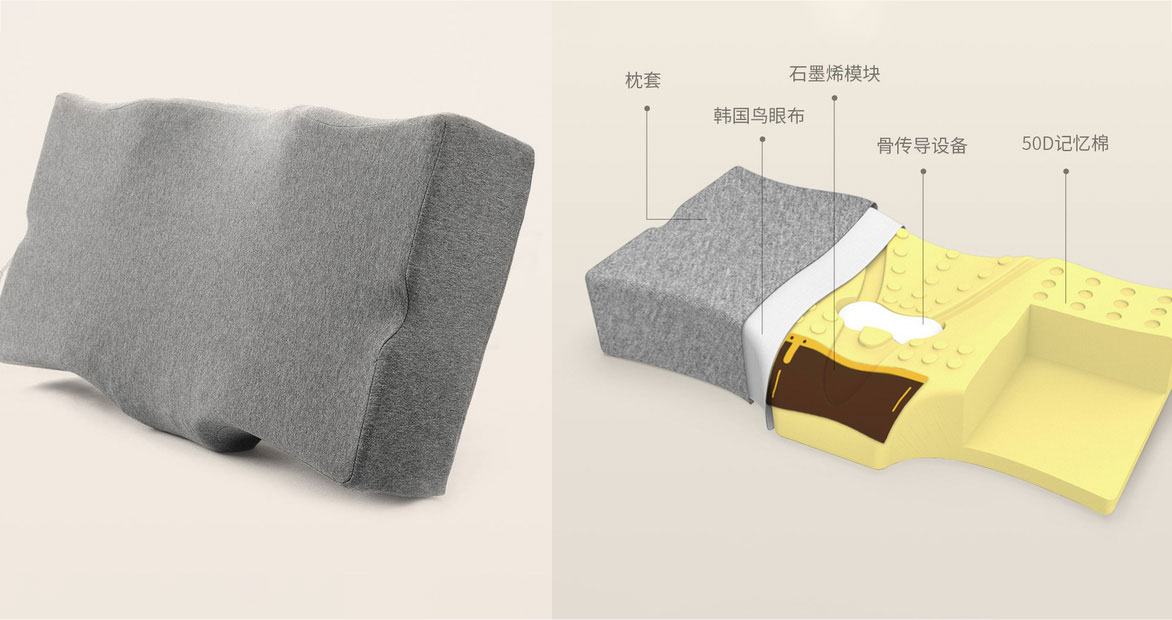 Xiaomi ra mắt gối thông minh đa chức năng: Tích hợp loa bluetooth, điều khiển nhiệt độ, theo dõi giấc ngủ, kiêm luôn đồng hồ báo thức, giá 1 triệu đồng