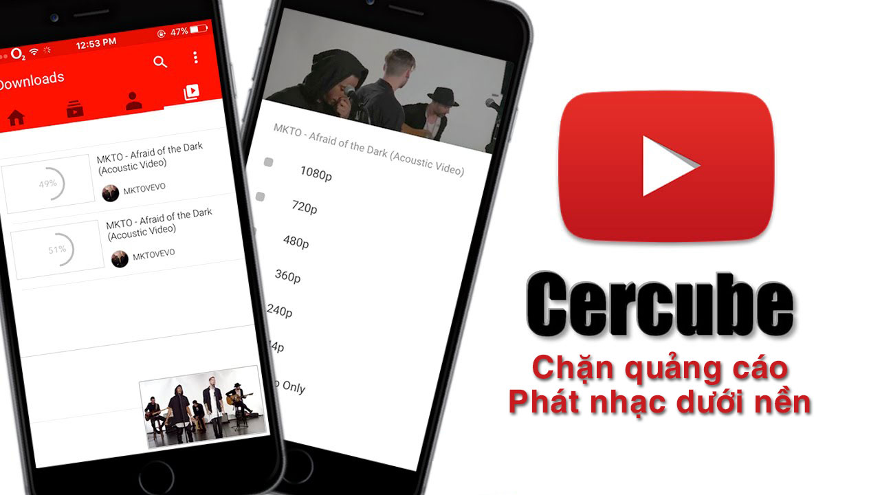 Cercube: Phiên bản YouTube Premium miễn phí, hỗ trợ chặn quảng cáo và phát nhạc trong nền dành cho iOS