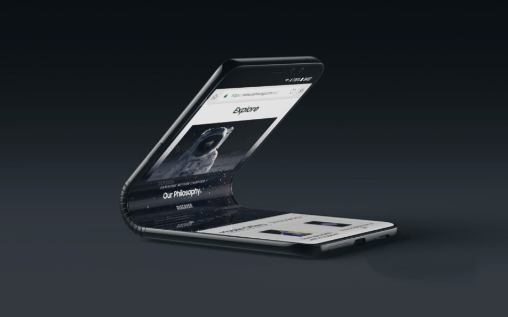 Samsung đang phát triển smartphone màn hình gập kiểu vò sỏ, kích thước 6.7 inch, sẽ ra mắt năm 2020