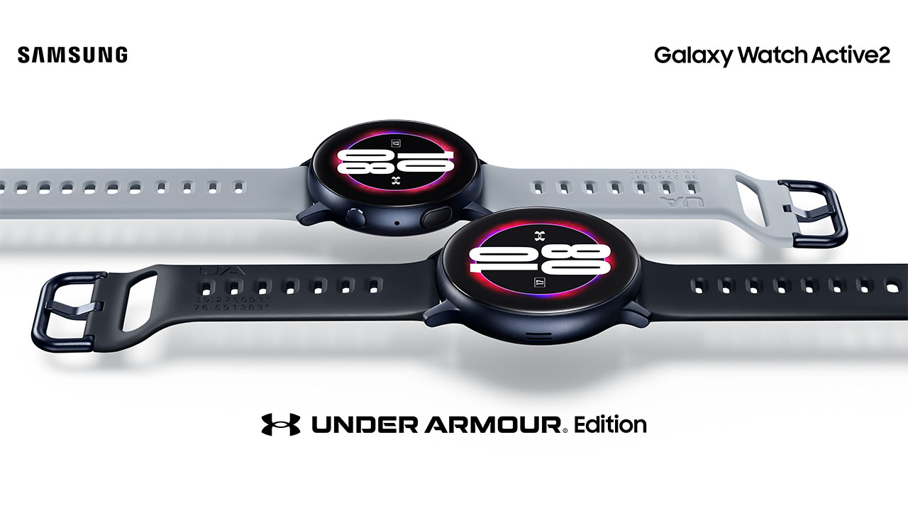 Galaxy Watch Active 2 Under Armour: Phiên bản đặc biệt hợp tác giữa Samsung và Under Armour