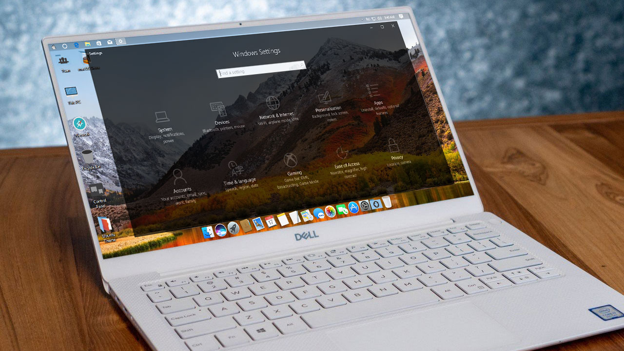Hướng dẫn cài đặt theme macOS High Sierra tuyệt đẹp cho Windows 10