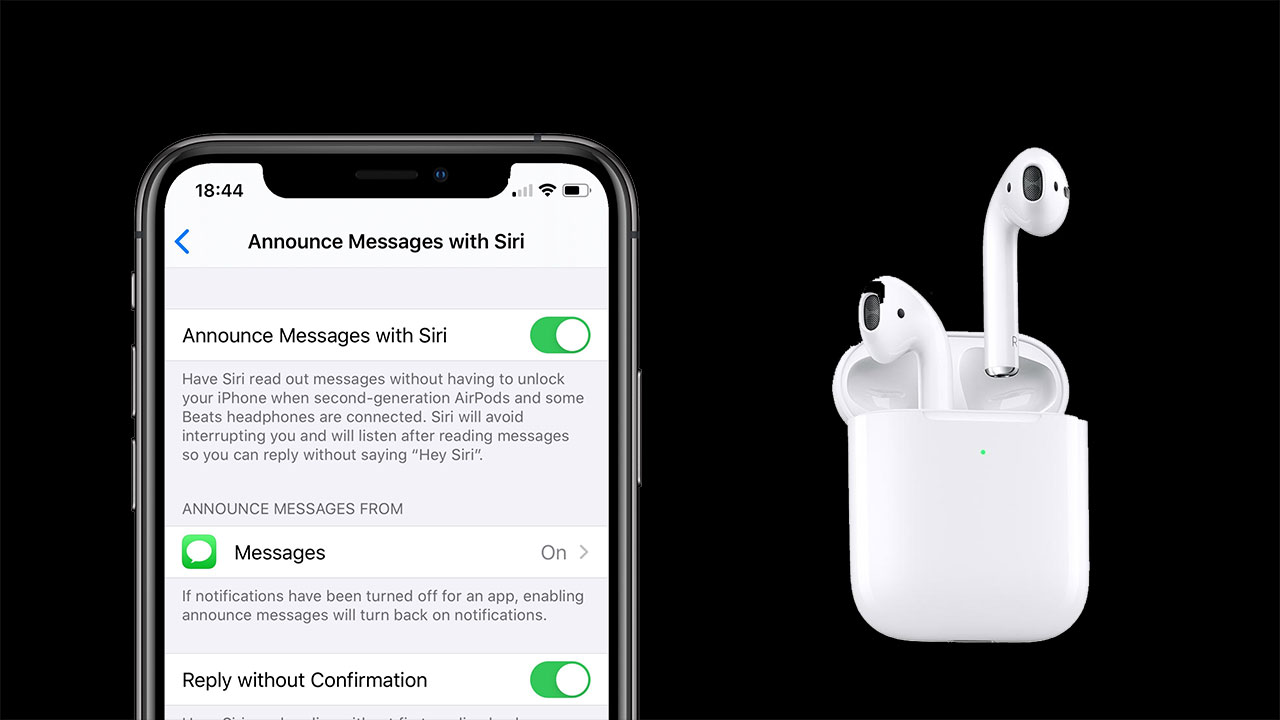 Hướng dẫn bật tính năng Announce Messages hỗ trợ nghe và trả lời tin nhắn trực tiếp với AirPods 2, Powerbeats Pro trên iOS 13.2