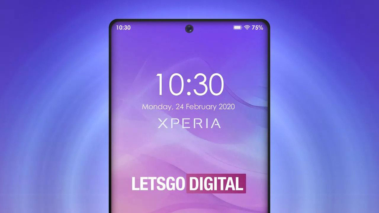 Cùng ngắm loạt ảnh render của Xperia 6 với camera đục lỗ, thiết kế vẫn dài, ra mắt vào năm 2020