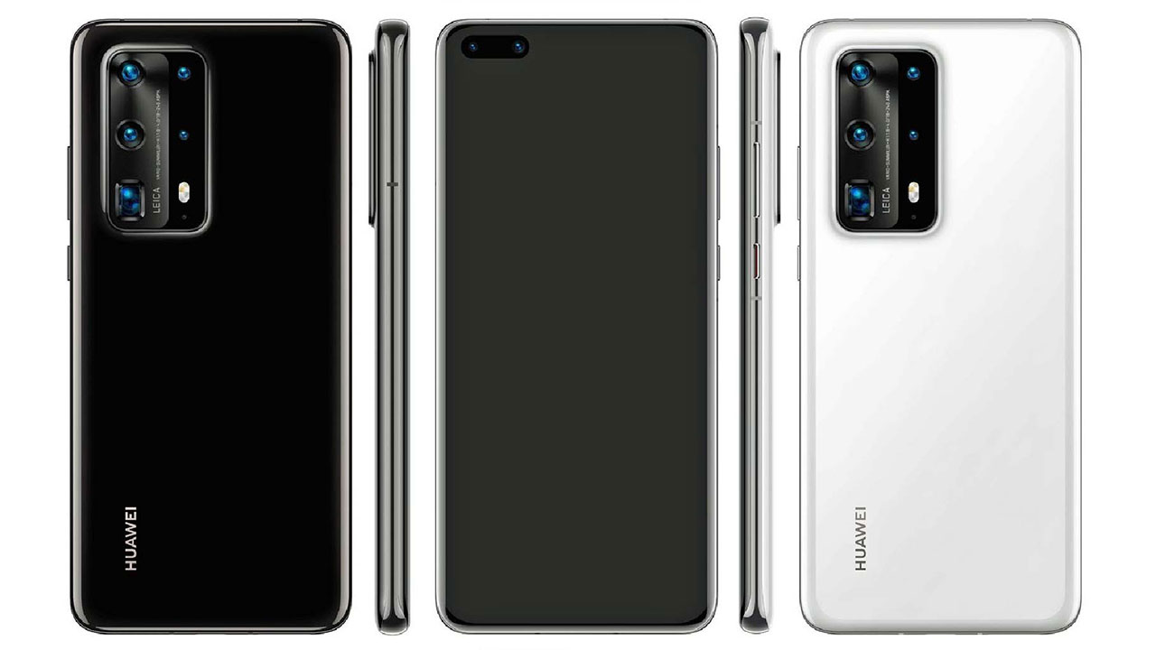 Huawei P40 Pro lộ ảnh thực tế: Màn hình tràn cạnh, thiết kế đục lỗ, viền bezel siêu mỏng