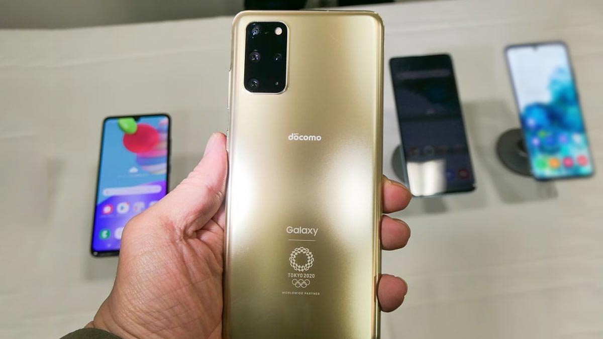 Lộ ảnh thực tế Galaxy S20+ 5G phiên bản thế vận hội Olympic 2020