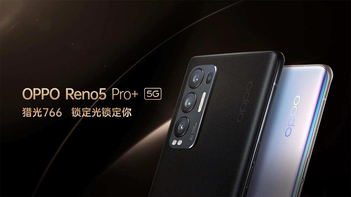 OPPO Reno5 Pro+ ra mắt: Camera dùng cảm biến Sony IMX766 xịn hơn, chip Snapdragon 865, sạc siêu nhanh 65W, giá từ 14.2 triệu đồng