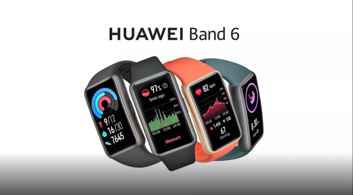 Huawei Band 6 ra mắt: Màn hình siêu to, cảm biến đo nhịp tim và nồng độ oxy, pin 14 ngày, giá 35 USD