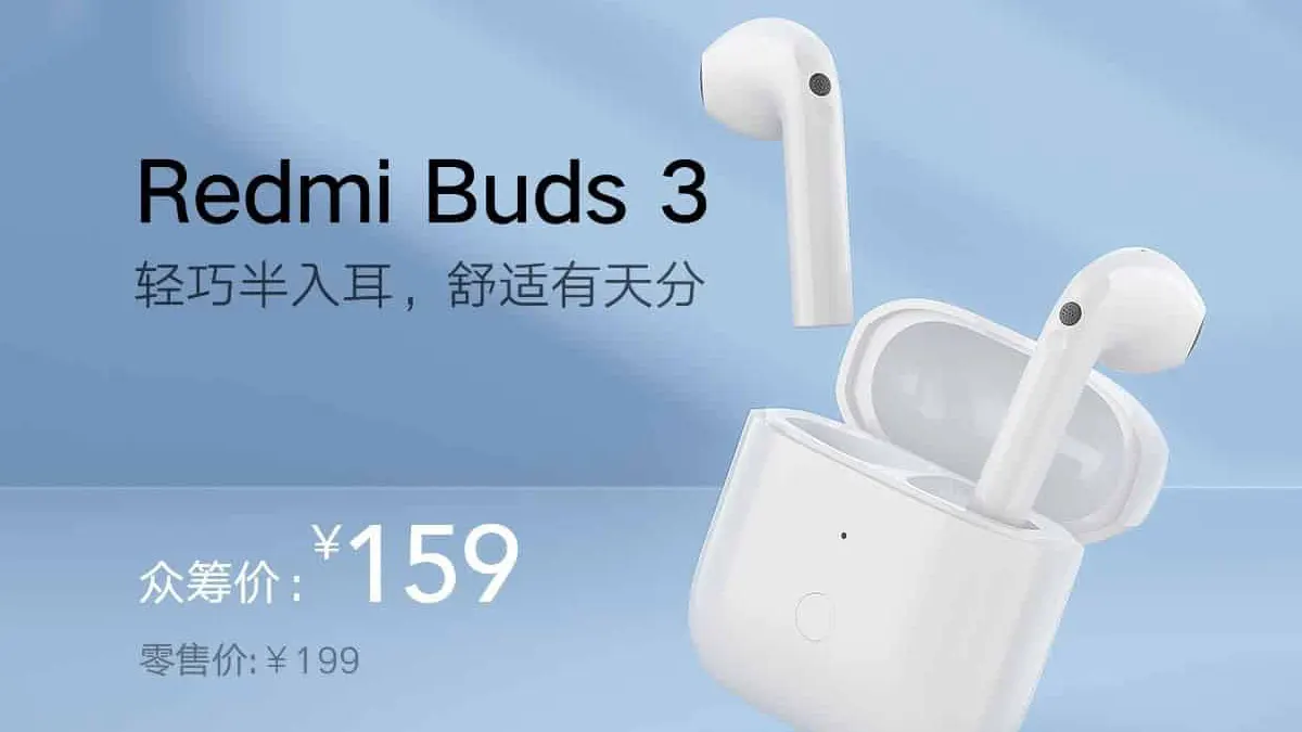 Xiaomi ra mắt tai nghe không dây giá rẻ: Thiết kế giống AirPods, chống nước IP54, pin 20 giờ, giá chỉ 550K