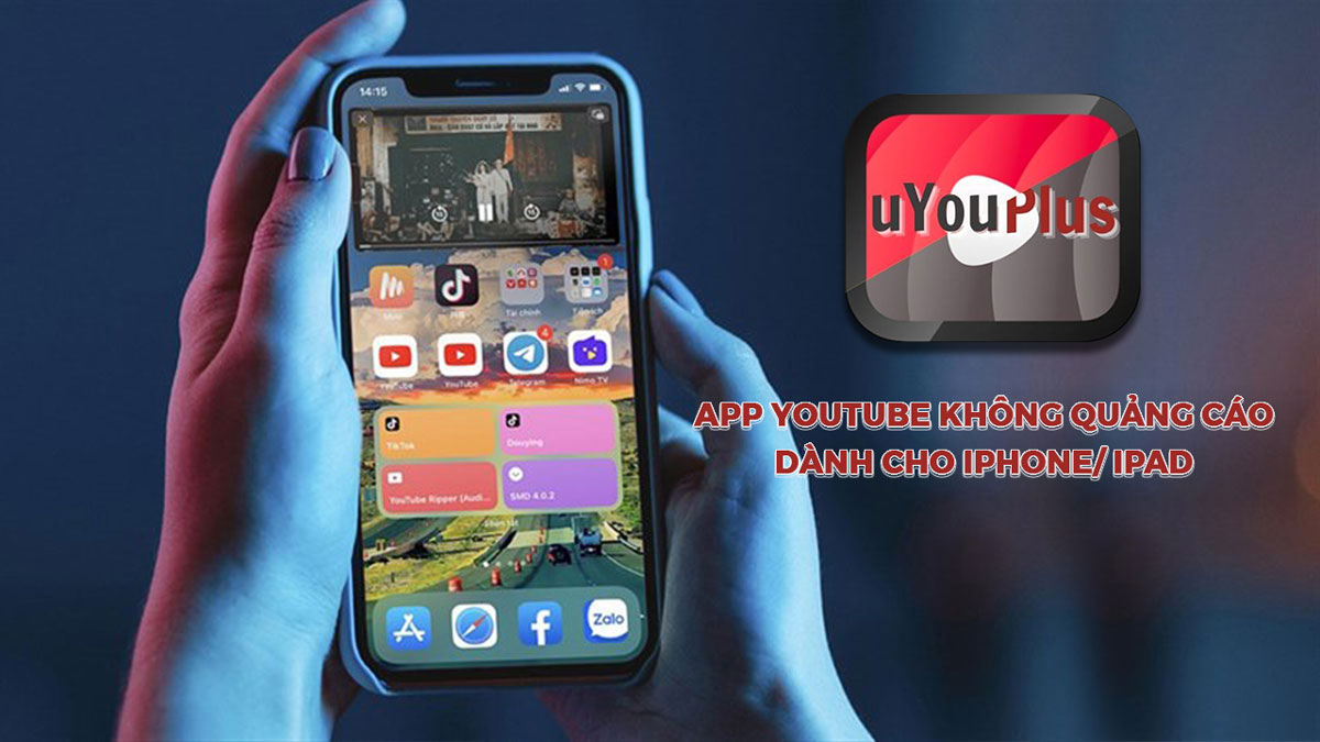 uYouPlus: Phiên bản YouTube Vanced dành cho người dùng iPhone, iPad